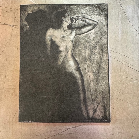 3 contemporary mono prints by Glen Rogers Perrotto - Picture 1 of 4